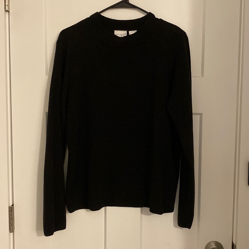 Kim Rogers Signature Sweater Large Black